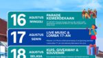 Peringati Hari Kemerdekaan, Bandara Pattimura Hadirkan Parade dan Lomba Bagi Pengguna Jasa