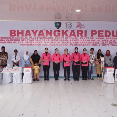 Bhayangkari Peduli, 2.350 Paket Bantuan dan Layanan Kesehatan Menjangkau Masyarakat Kota Tual