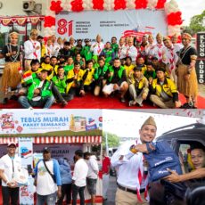 Semarak HUT RI Ke 81 , Pertamina Rayakan Bersama Pelanggan di SPBU