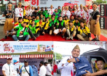 Semarak HUT RI Ke 81 , Pertamina Rayakan Bersama Pelanggan di SPBU