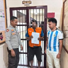 Janji Sewa, Malah Dijual : AR Tersangka Penggelapan Mobil Diamankan Satreskrim Polres SBB