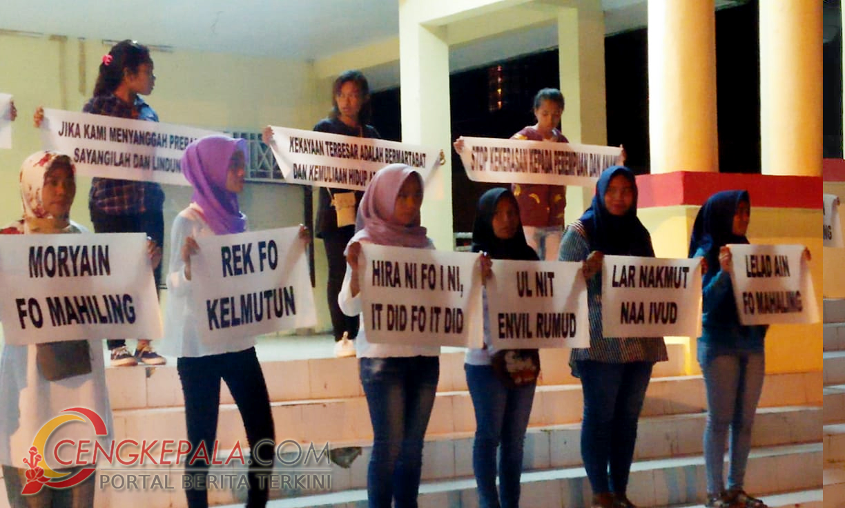 GPM Libatkan OKP Gelar Aksi Solidaritas Untuk korban Kekerasan Terhadap Perempuan Kei
