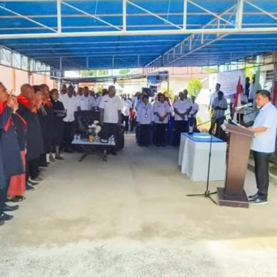 Wattimena Resmikan Saniri Negeri Hatalai